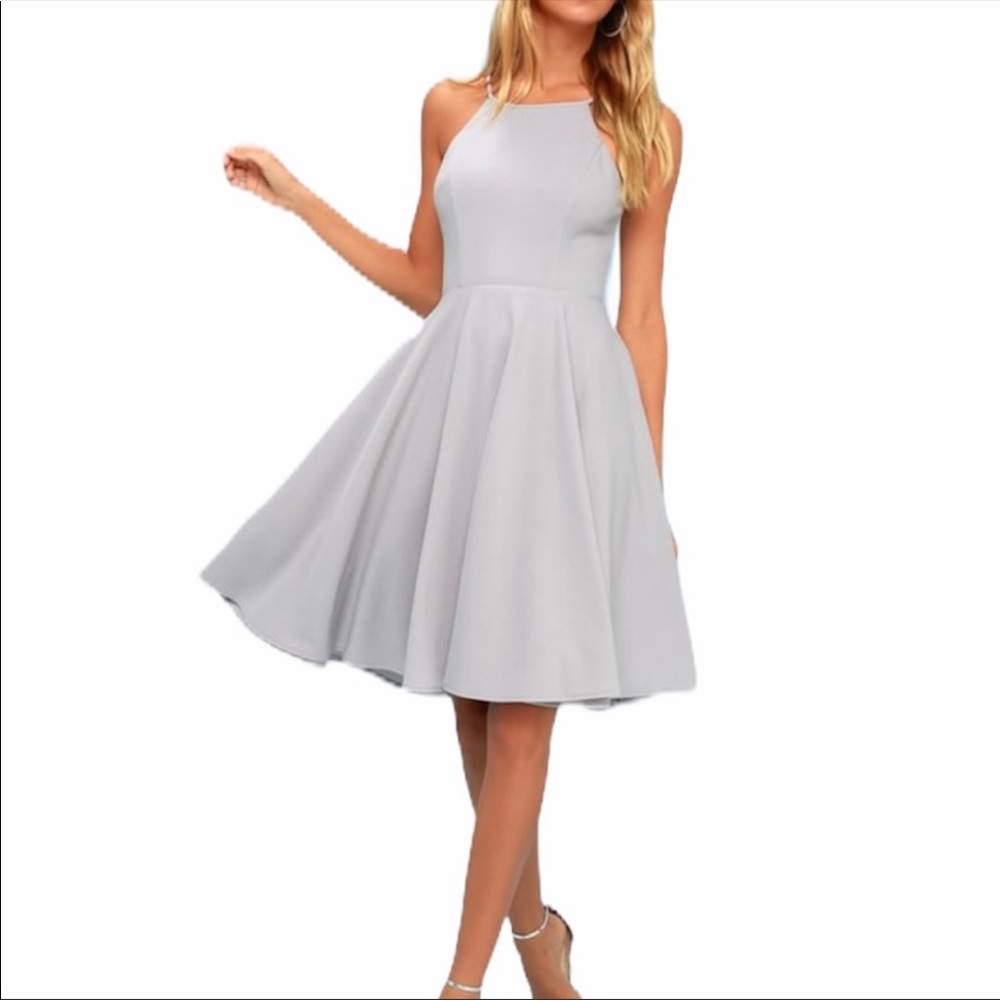 Irresistible Charm Beige Midi Dress